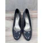 LifeStride Soft System Women Size 7.5 Blue Snakeskin Print Heels Pumps Shoes Gray Photo 2