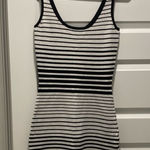 Guess by Marciano Worn once! STRETCH Marciano Black and White Dress Bodycon Mini Photo 0