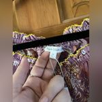 Poupette St. Barth  mini top rachel off shoulder purple size medium NWT Photo 7