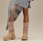 UGG  mustard seed wool platform heeled ankle boots booties shoes women’s 9 new Photo 8