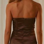 Peppermayo brown corset dress Photo 2