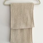 Rag and Bone New  infinity scarf wool alpaca chunky knit cream neutral tan soft Photo 4