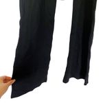 I am gia I.AM.GIA Lucid Pant Strappy Side Cutout Flare Black Small NWT Photo 2