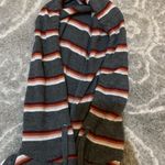 Pink Rose Striped Hoodie Photo 1