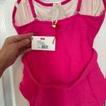 Solid & Striped Solid & Stripes Pink One Piece Bathing Suit Photo 2