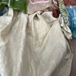 Handmade Vtg Multicolor Plaid Bohemian Maxi Dress XS Celestial Zodiac Hippie Silky Indian Photo 11