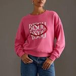 Anthropologie Maeve Bisou Bisou Jordan Nickson Sweatshirt Photo 0