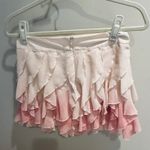 Twenty One Ruffle Skirt Ombre Pink Layered‎ Mini Skirt Party S Size undefined Photo 4