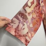 Soft Surroundings Topper Womens Large Pink Watercolor Longline Boho Flowy Resort Photo 5