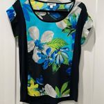 Dress Barn  tropical floral blouse Photo 2