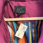 UBU Jacket Snap Front Puffer in Raspberry Pink Sz S NWT Ski Winter Jacket Photo 2