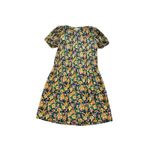 Maje  Rockinie Pleated Floral Plisse Crepe Puff Sleeve Mini Dress‎ Size 1 (small) Photo 2