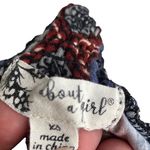 About A Girl Women’s Size XS Bohemian Flare Pull On Stretch Pant Western Cowgirl Photo 2