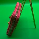 Coach A Pink  Madison Gathered Leather Accordion Zip Around Wallet Photo 2