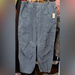 Free People NWT  We The Free Atlas Parachute Jeans Explorer striped blue - Medium Photo 7