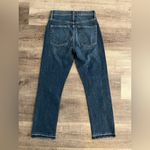 Alice + Olivia  Amazing High Rise Slim Girlfriend jeans in Homebound Wash Photo 4