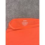 SKIMS  Fits Everybody Long Sleeve Turtleneck Top Neon Orange Wms L EUC Photo 3