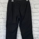 White Stag 100% cotton chino Capri pants black size 8 petite women Photo 9