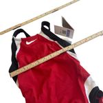 Nike Red Black White Competition One Piece Swimsuit Size 26 NWT with Small FLAW Photo 8