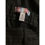 Urban Outfitters  Black Pinstripe Dragon Sequin Wide Leg Pants Size S Photo 5
