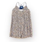 Naked Zebra  NWT Strappy Midi Dress Size Small Blue‎ Orange Boho Photo 3