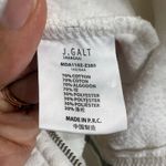 John Galt  White Malibu Full Zip Hoodie Sz L Photo 6