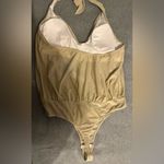 Cupshe NWT  gold shimmer bodysuit thong size XL Photo 1