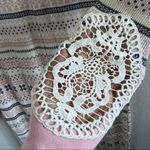 Altar'd State Subtle Holiday Onsie Jumpsuit Lounge Button Front Pajamas Medium Photo 8