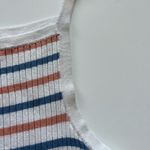 Madewell Apron Sweater Tank in Stripe -Size XL Photo 13