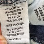 Evereve  The Ever Straight Jeans High‎ Rise Raw Hem Dark Wash Denim Size 26 Photo 3