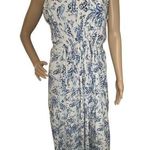 Lucky Brand  Tank Style Stretchy Paisley Patterned Maxi Dress With Photo 0
