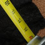 SheIn black contrast lace panel v neck tank top S Photo 5