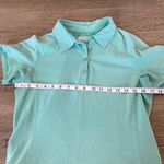 Duluth Trading Company Duluth Trading Co. Mint Green Short Sleeve Polo Top Women’s Size Small Photo 5