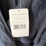 Free People  NWTs Fiona Midnight Blue Navy Wrap Maxi Dress size small Photo 7