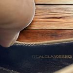 Burberry Leather Nova Check Canvas Slingback Pumps 38 Photo 6