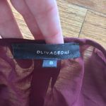 Olivaceous Oliviaceous burgundy maxi dress Photo 1