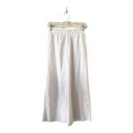 Show Me Your Mumu White Wide Leg Pants Elastic Waist Crop Lightweight Small NWT Photo 5