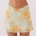 Peppermayo  Floral Skater Skirt in cream and yellow Photo 0