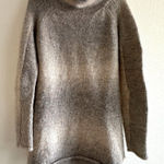Wilfred  Aritzia Alpaca blend Cowl Neck Oversized Ombre Beige Grey Sweater Small Photo 0