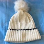 Style & Co NWT Women’s White Knit Beanie with Pom-Pom Photo 1