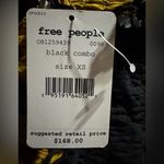 Free People Sophia Jumpsuit With Shirring In Floral Black Combo XS NWT OB1259439 Photo 5