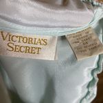 Victoria's Secret Vintage  Gold Label Size Medium Baby Blue Wrap Bodysuit Photo 8