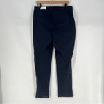 Chico's So Slimming 360 Brigitte Geo Crochet Slim Ankle Pull-On Pants Navy 12T Photo 7