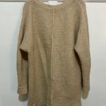 Free People  Oversized V-Neck Sweater Large Photo 2