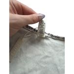 SKIMS Logo Pointelle Cream Fair Isle
Henley Long Sleeve Cropped Size S NWT Photo 4