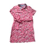 Foxcroft  Pink Floral Shirt Dress 18W Photo 2