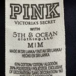 Victoria's Secret PINK MLB Collection Detroit Tigers Baseball Jersey Medium Blue Photo 5