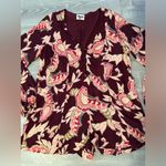 Show Me Your Mumu  Bailey Romper Tie‎ Back Paisley Print Long Sleeve Sz Small Photo 6