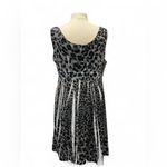 Jane Ashley Black and Gray Midi Sundress Photo 2