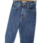 Levi's Jeans Womens 25 X 29 70s High Rise Slim Straight Dark Wash Blue Photo 5